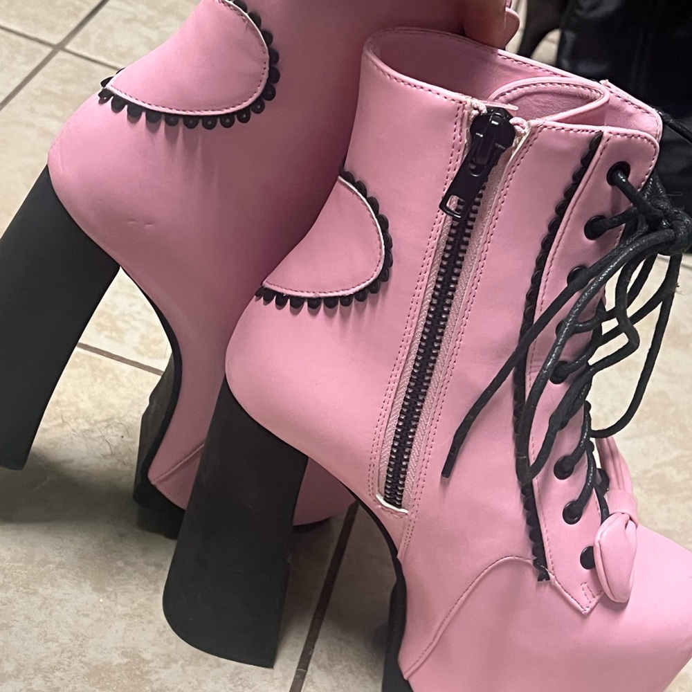 dolls kill sugar thrillz primadonna platform heels womens size 6